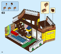 LEGO 31118 instructions page 56 – build guide