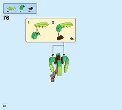 LEGO 31118 instructions page 62 – build guide