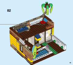 LEGO 31118 instructions page 65 – build guide
