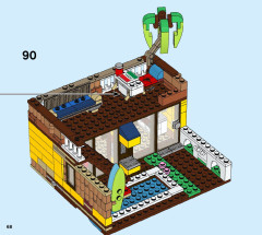 LEGO 31118 instructions page 68 – build guide