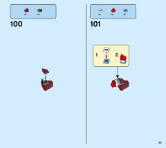 LEGO 31118 instructions page 77 – build guide