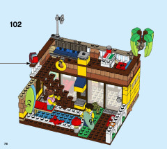 LEGO 31118 instructions page 78 – build guide