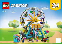 LEGO 31119 instructions page 1 – build guide