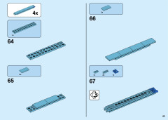 LEGO 31119 instructions page 45 – build guide