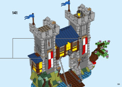 LEGO 31120 instructions page 109 – build guide