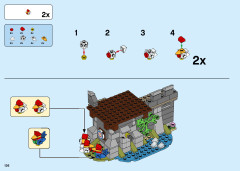 LEGO 31120 instructions page 136 – build guide
