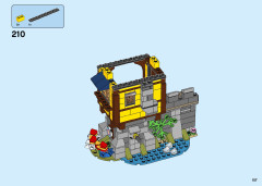 LEGO 31120 instructions page 157 – build guide