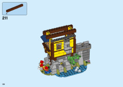 LEGO 31120 instructions page 158 – build guide