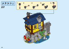 LEGO 31120 instructions page 164 – build guide