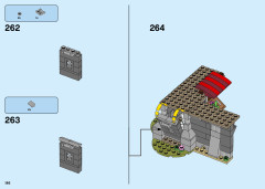 LEGO 31120 instructions page 186 – build guide