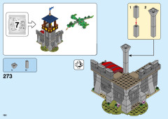 LEGO 31120 instructions page 190 – build guide