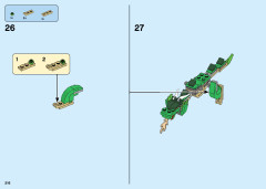 LEGO 31120 instructions page 216 – build guide