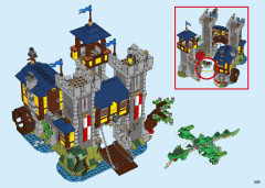 LEGO 31120 instructions page 223 – build guide