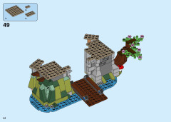 LEGO 31120 instructions page 44 – build guide