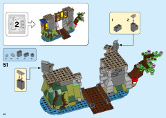 LEGO 31120 instructions page 46 – build guide