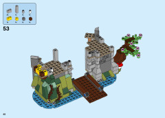 LEGO 31120 instructions page 48 – build guide