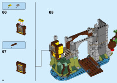 LEGO 31120 instructions page 58 – build guide