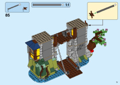 LEGO 31120 instructions page 71 – build guide