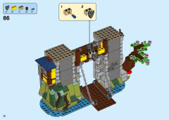 LEGO 31120 instructions page 72 – build guide