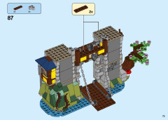 LEGO 31120 instructions page 73 – build guide