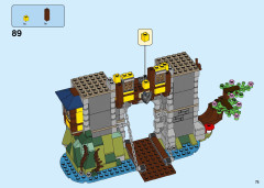 LEGO 31120 instructions page 75 – build guide