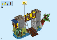 LEGO 31120 instructions page 78 – build guide