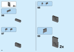 LEGO 31120 instructions page 84 – build guide