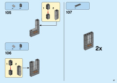 LEGO 31120 instructions page 87 – build guide