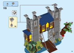 LEGO 31120 instructions page 95 – build guide