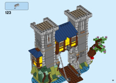 LEGO 31120 instructions page 99 – build guide