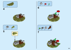 LEGO 31120 instructions page 129 – build guide