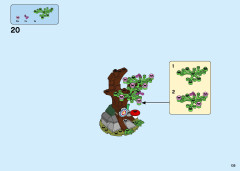 LEGO 31120 instructions page 135 – build guide