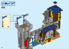 LEGO 31120 instructions page 212 – build guide