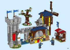 LEGO 31120 instructions page 217 – build guide