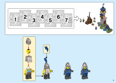 LEGO 31120 instructions page 3 – build guide