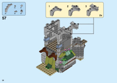 LEGO 31120 instructions page 36 – build guide