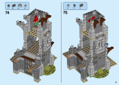 LEGO 31120 instructions page 47 – build guide