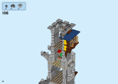 LEGO 31120 instructions page 62 – build guide