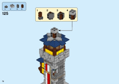 LEGO 31120 instructions page 76 – build guide