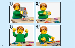 LEGO 31121 instructions page 2 – build guide