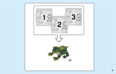 LEGO 31121 instructions page 3 – build guide