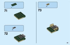 LEGO 31121 instructions page 43 – build guide
