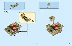LEGO 31121 instructions page 9 – build guide