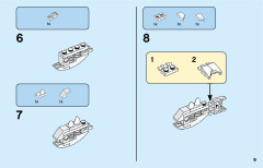 LEGO 31121 instructions page 9 – build guide