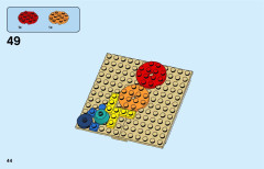 LEGO 31122 instructions page 44 – build guide