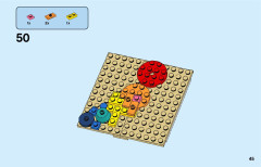 LEGO 31122 instructions page 45 – build guide