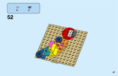LEGO 31122 instructions page 47 – build guide