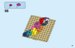 LEGO 31122 instructions page 51 – build guide