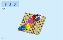 LEGO 31122 instructions page 52 – build guide