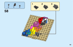 LEGO 31122 instructions page 53 – build guide